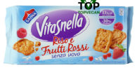 biscotti vegani vitasnella riso frutti rossi