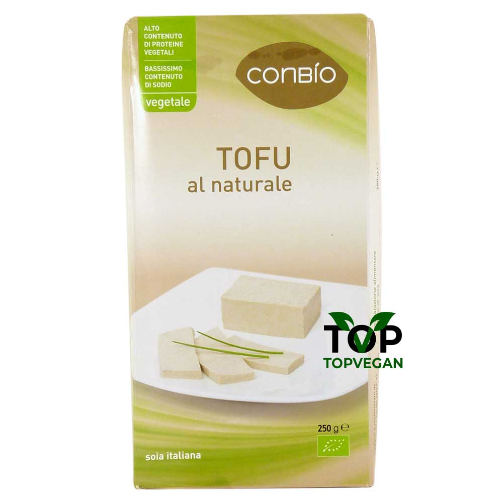Tofu al naturale di Conbio - TOPVEGAN
